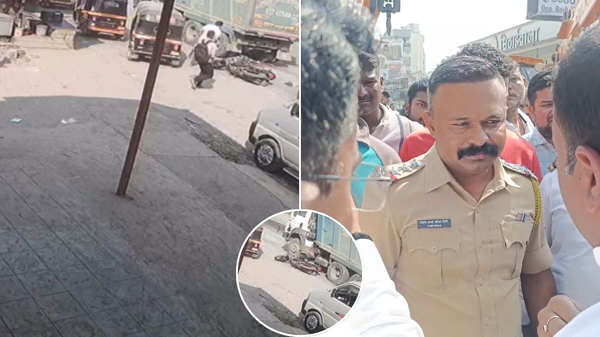 Kalyan–Murbad Road Tragedy: 25-Year-Old Man Killed In Dumper Crash, Locals Protest Unchecked Quarry Traffic | VIDEO 