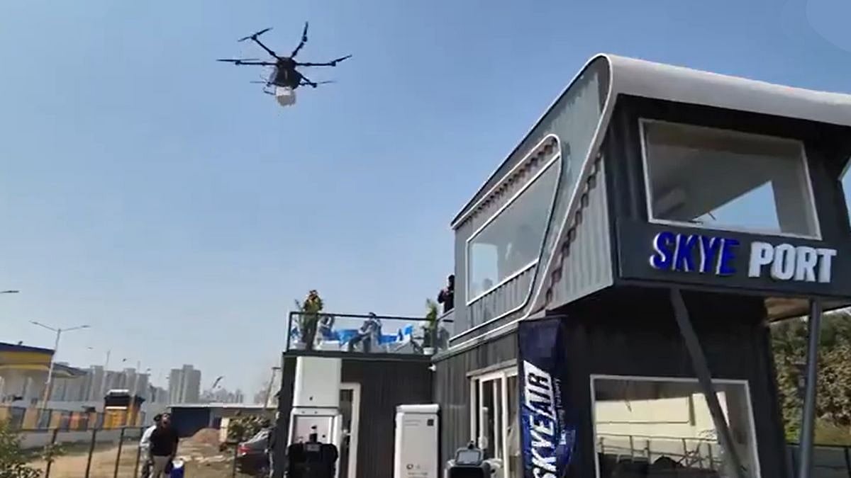 Big Milestone! AI-Powered Drone Doorstep Deliveries Begin In Gurugram 