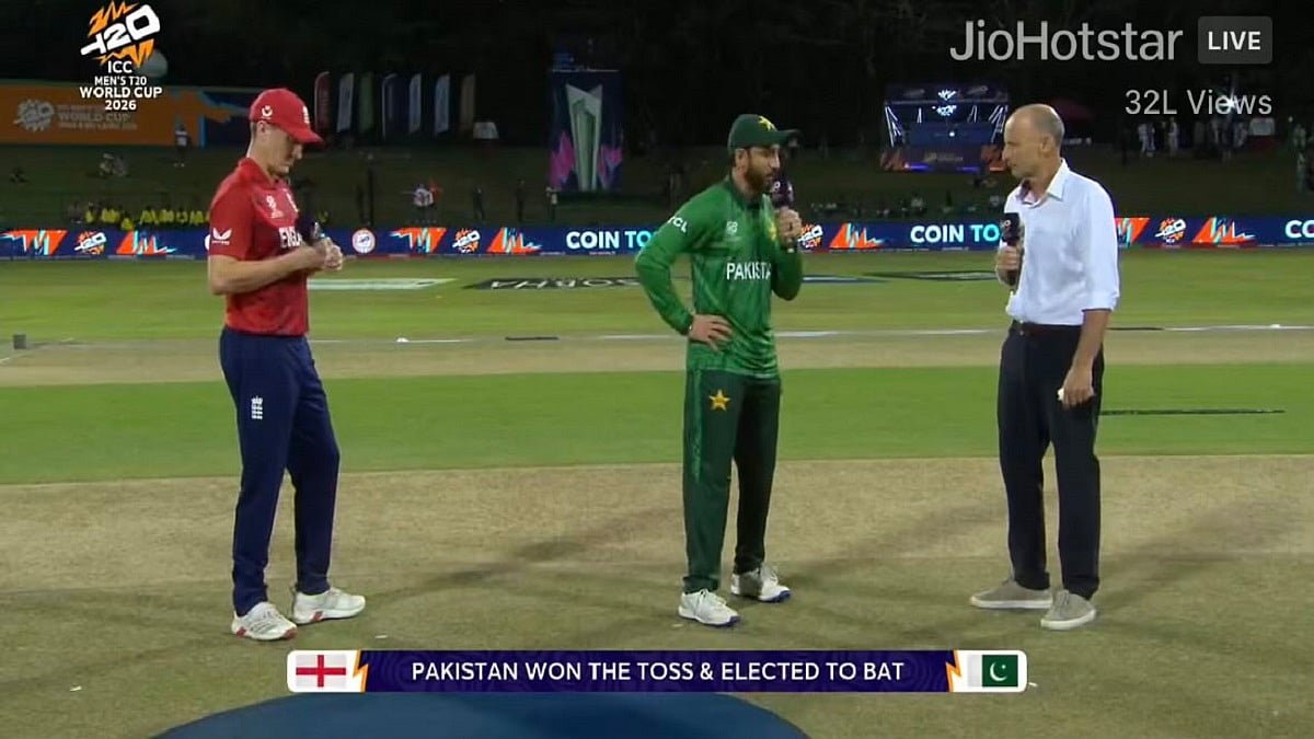 PAK Vs ENG, ICC T20 World Cup 2026 Super 8: Pakistan Captain Salman Agha Wins Toss, Elects To Bat First Against England 