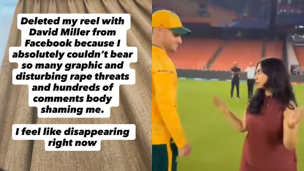 RJ Princy Parikh Deletes David Miller T20 WC Video After 'Disturbing Rape Threats' & Body Shaming Comments 