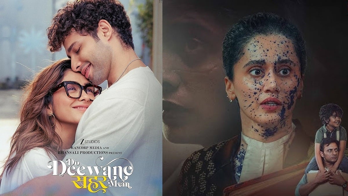 Assi, Do Deewane Seher Mein Box Office Collection Day 5: Taapsee Pannu Starrer Shows A Minimal Growth Collects ₹85 Lakh, Mrunal-Siddhant's Film Drops 