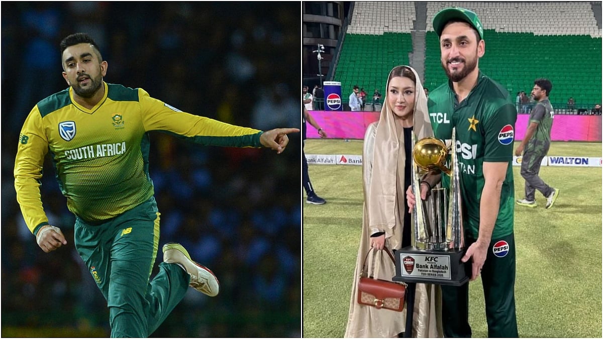 'Stupid Behaviour': South Africa Spinner Tabraiz Shamsi Slams Fans For Abusing Pakistan Captain Salman Agha's Wife 