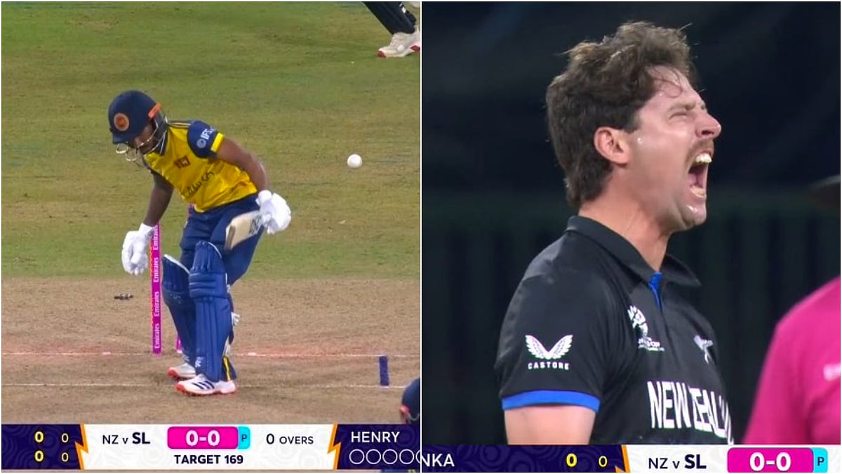 Matt Henry Strikes First Ball, Cleans Up Pathum Nissanka For Golden Duck In SL vs NZ Super 8 Clash 