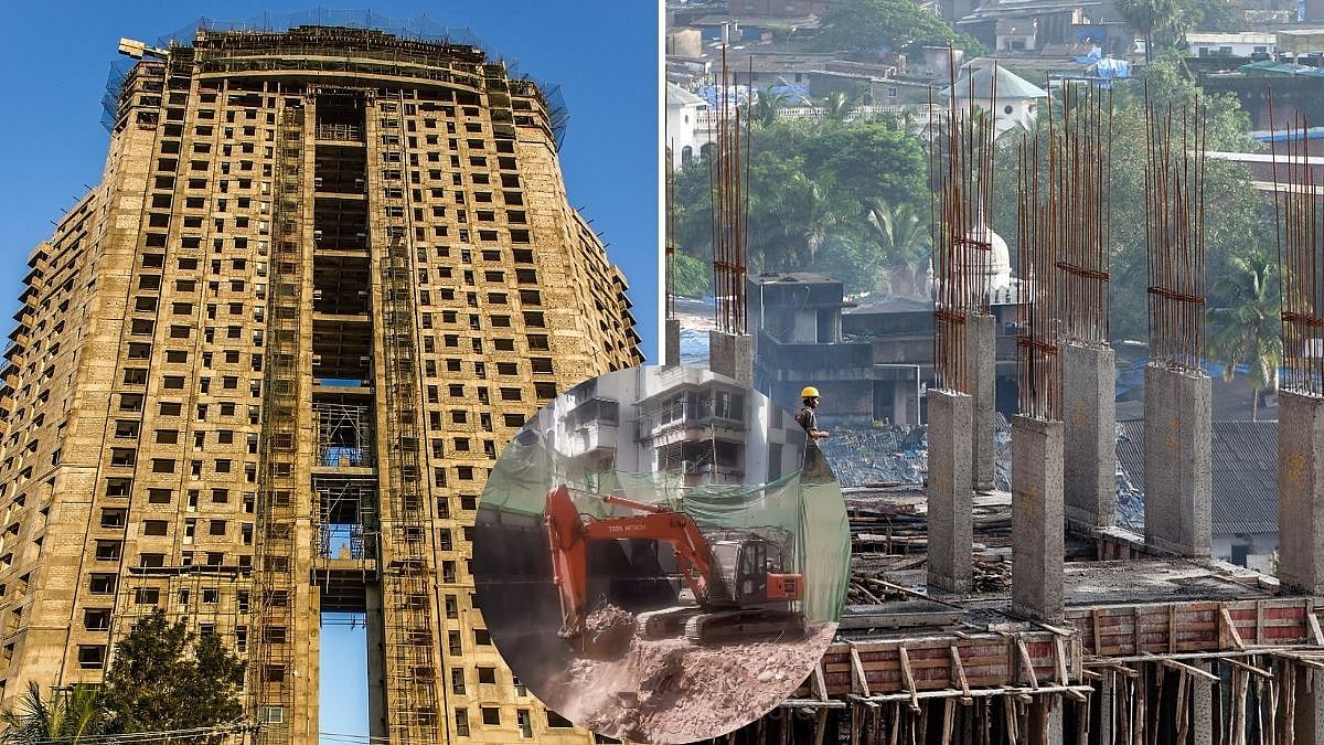 Mumbai Sees First Noise Barriers At Construction Sites Amid Rising Pollution Concerns - VIDEO 