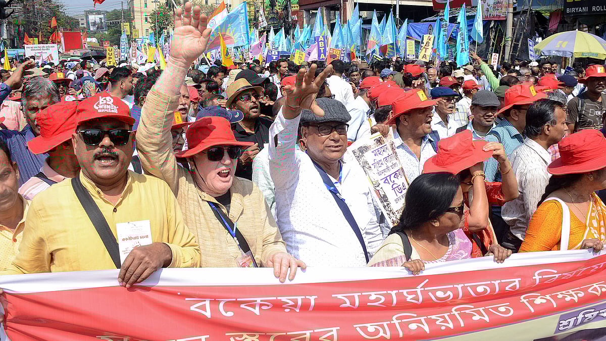 West Bengal News: DA Protestors Warn Of Bigger Protest On March 13 