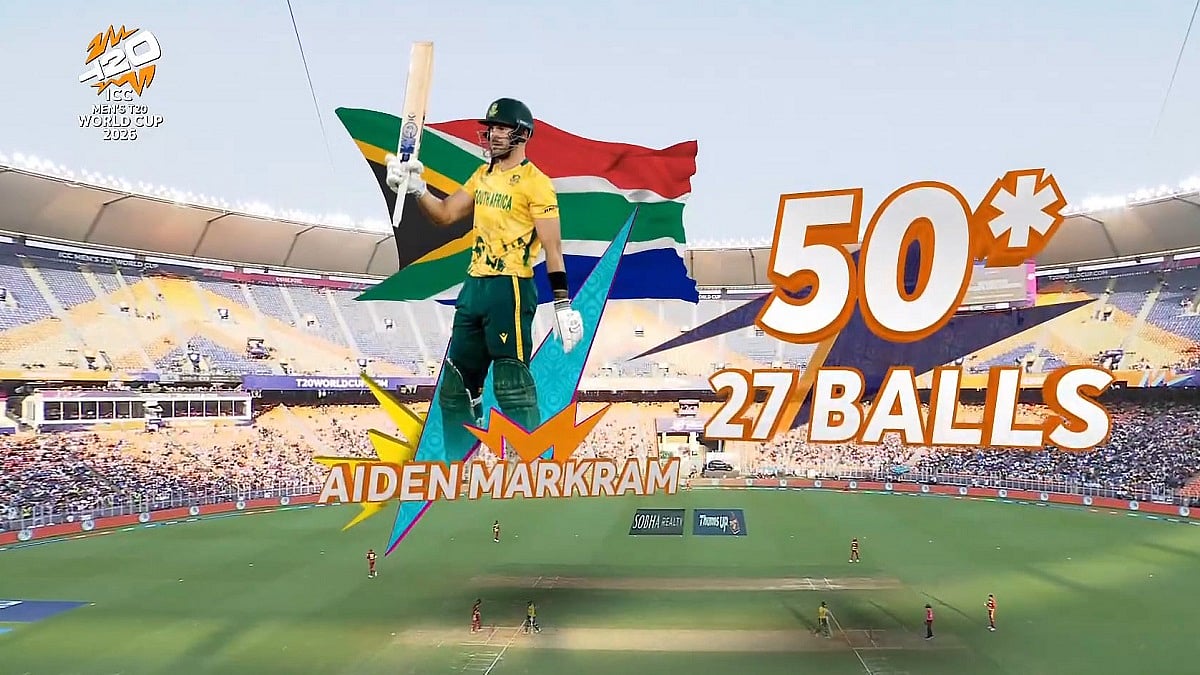 South Africa Captain Aiden Markram Scores Half-Century Against West Indies In Crucial Match For 'India' 