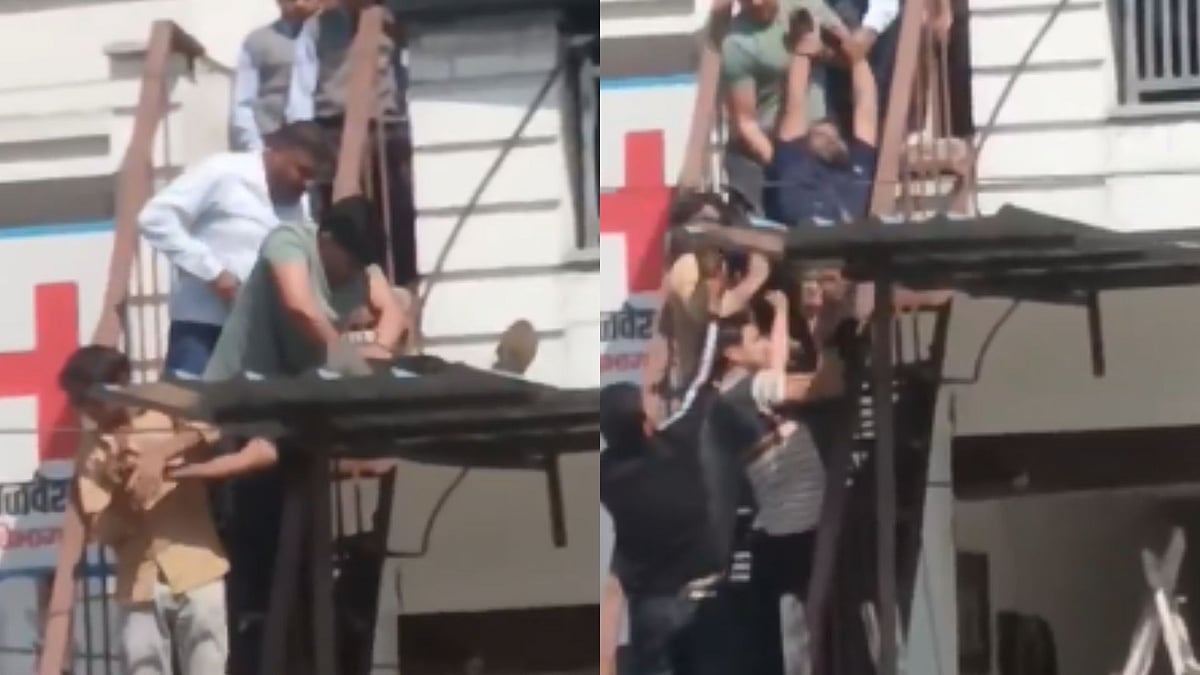 Worker Electrocuted By High-Tension Line In Bulandshahr; Youth Saves Life With CPR - VIDEO