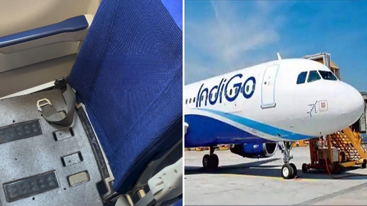 IndiGo Passenger Pays For Window Seat, Finds It Missing After Boarding Mumbai-Udaipur Flight; See What Happened Next | VIDEO 