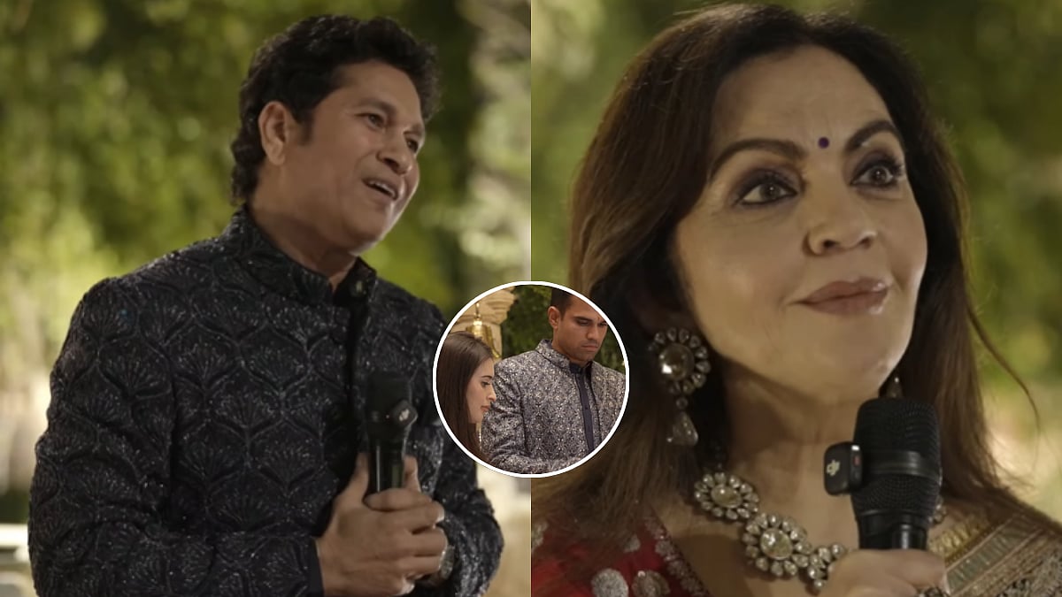 'Beta Bada Ho Gaya Hai': Sachin Tendulkar Gives Emotional Speech For Son Arjun At Pre-Wedding Bash In Jamnagar, Nita Ambani Joins – WATCH 