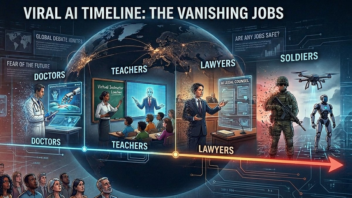 Doctors, Soldiers, Teachers, Lawyers: Viral AI Timeline Predicts All These Jobs Could Vanish By 2033, Sparks Fear Globally 