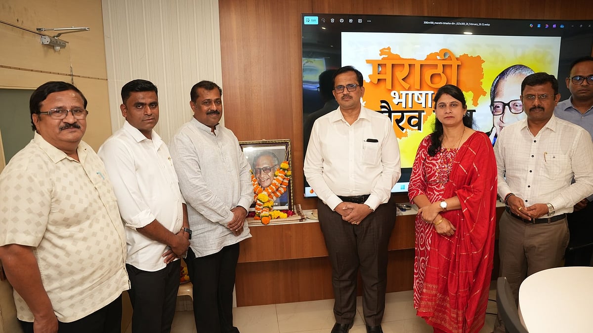 Panvel Municipal Corporation Pays Tribute To Kusumagraj On Marathi Language Pride Day 