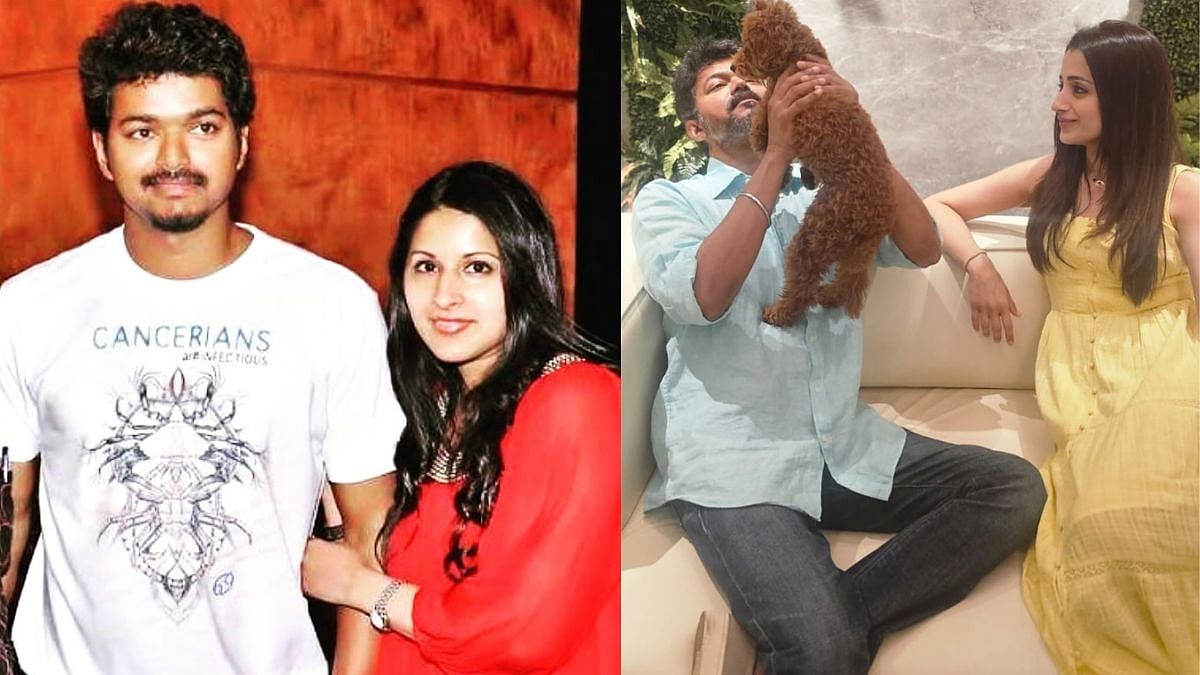 Thalapathy Vijay Is Having An Extramarital Affair With THIS Actress?  Netizens Allege Amid TVK Chief's Divorce From Wife Sangeetha Sornalingam 