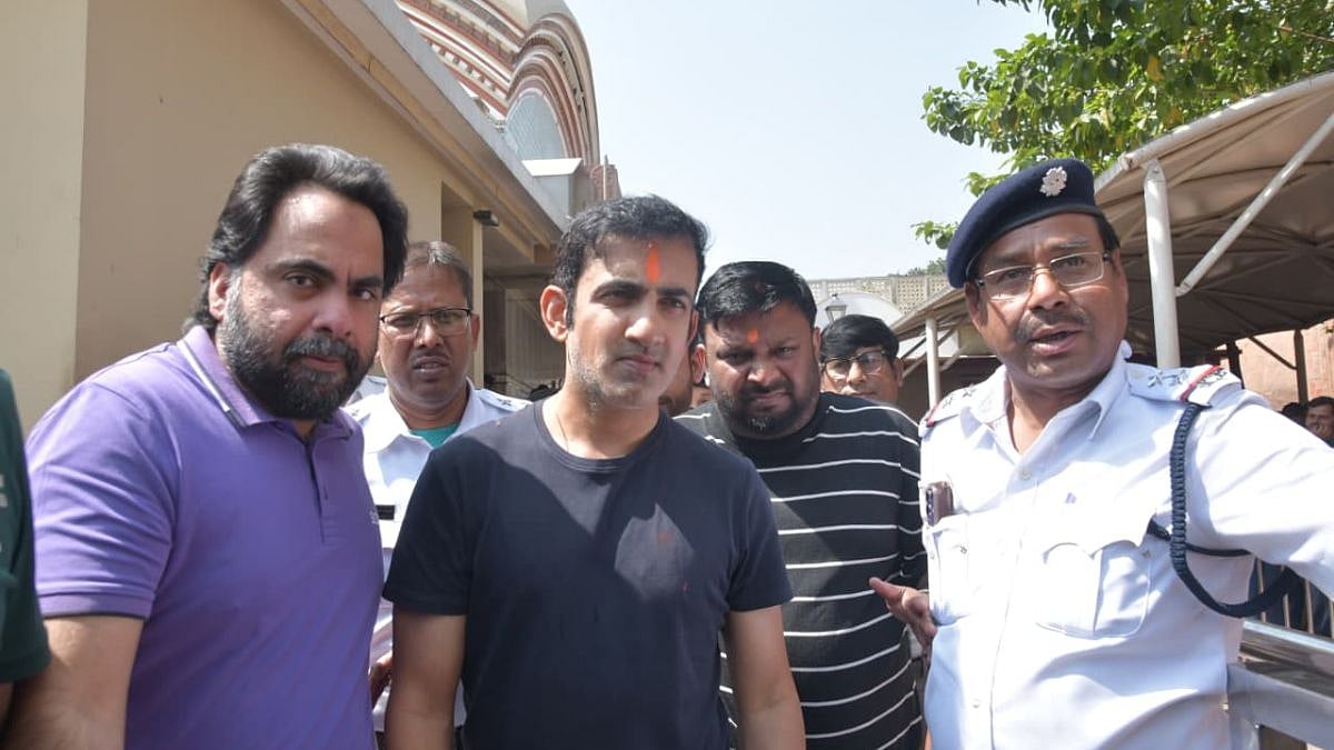 IND VS WI T20 WC26: Head Coach Gautam Gambhir Visits Kalighat Temple In Kolkata Ahead Of Must-Win Game | VIDEO 