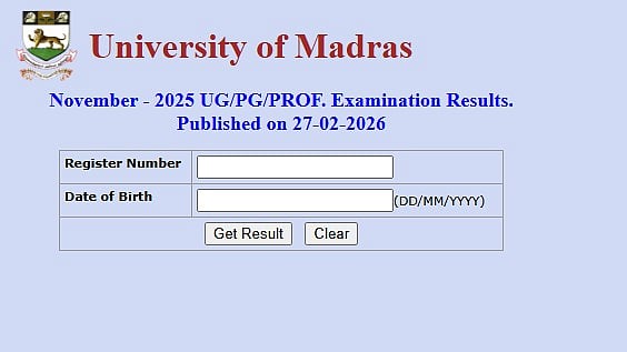 Madras University Result Published: Here’s How to Access Your Scorecard 