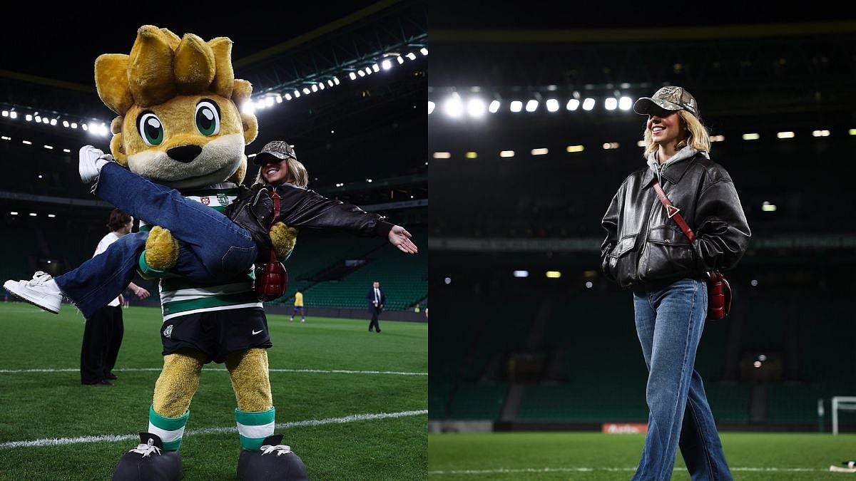 Sydney Sweeney's Football Skills Go Viral After Hollywood Superstar Attends Sporting CP Match In Portugal| VIDEO 