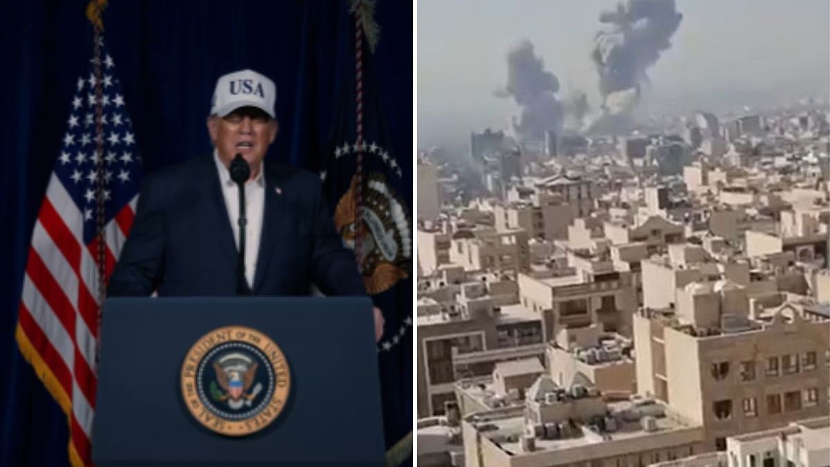 'Will Destroy Iran's Missile Industry To Ground; Annihilate Navy': Donald Trump As US & Israel Launch Preemptive Strikes - WATCH 