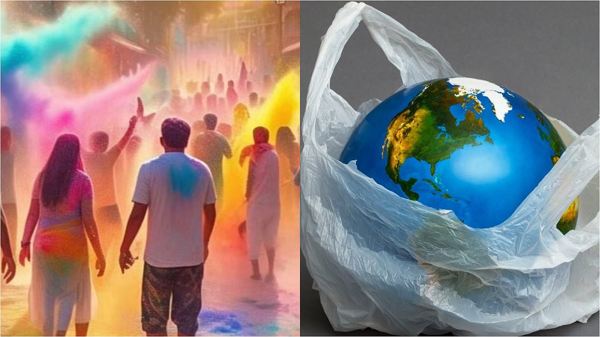 Festival Or Pollution? Plastic Chaos In Thane Due To 'Advance Holi' Celebrations 