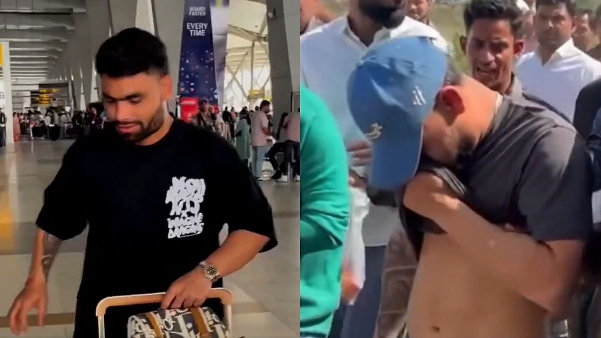 VIDEO: Rinku Singh Lands In Kolkata Hours After Father's Funeral For IND VS WI T20 WC26 Match 