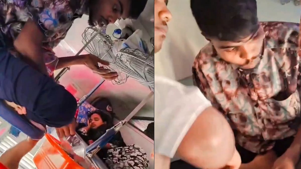 Viral Train Video Shows Passenger Allegedly Stealing Snacks From Vendors; Sparks Outrage Over Civic Sense 