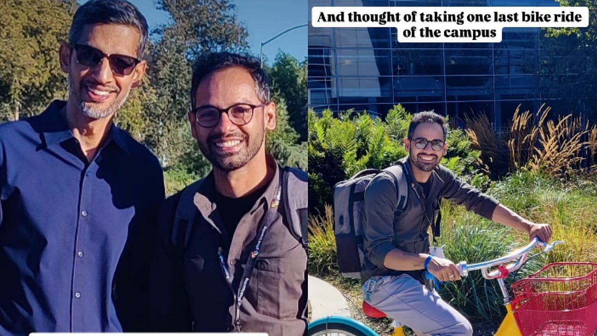 'You Guys Want A Picture Right?': Google CEO Sundar Pichai’s Humble Gesture During Surprise Gurgaon Campus Encounter Wins Internet 
