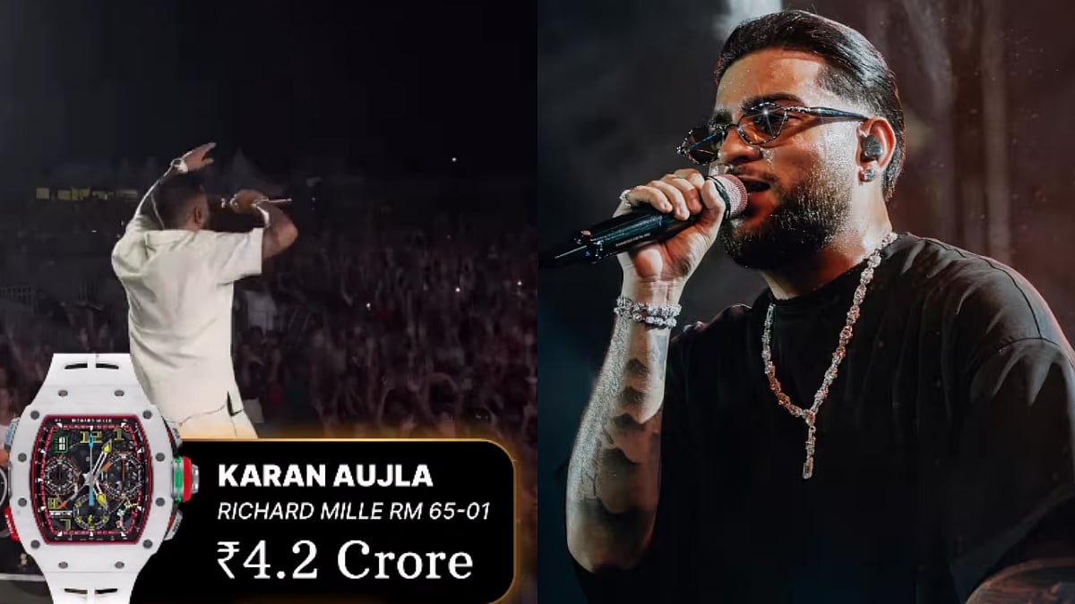 Karan Aujla Dons ₹4.2 Cr Watch During His Delhi P-POP India Concert, 'Inke Upar Koi Nahi', Say Fans 