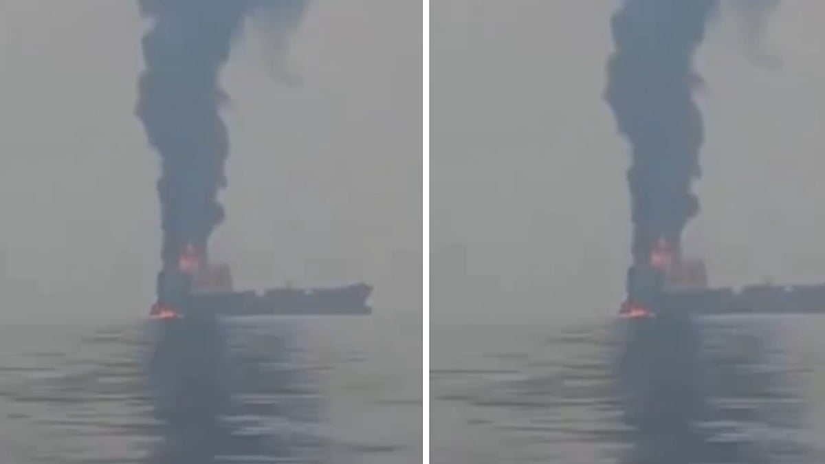 Israel-Iran War: Oil Tanker Attacked Off Oman’s Coast In Strait Of Hormuz, 4 Sailors Injured | VIDEO