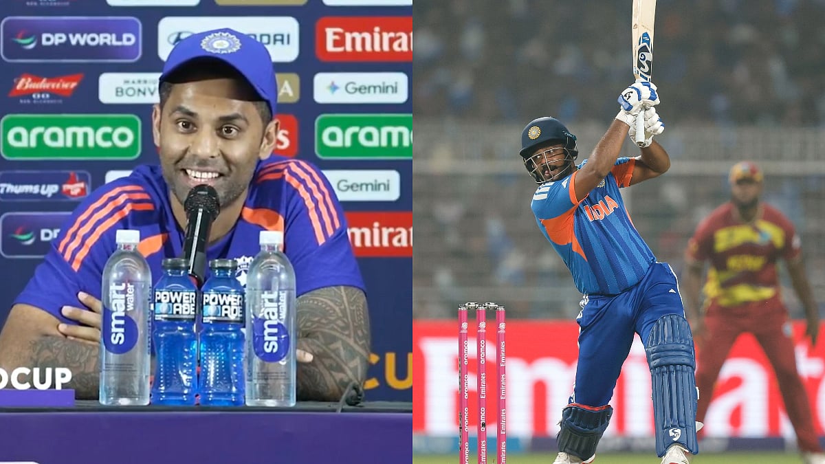 'Great Reply': Netizens Troll Suryakumar Yadav For Laughing At Sanju Samson Comeback Question; Share Old VIDEO 