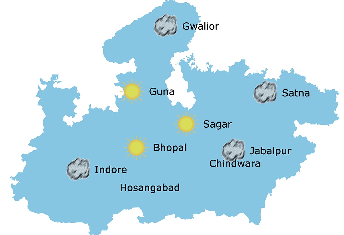 Weather in Madhya Pradesh in 10 Am