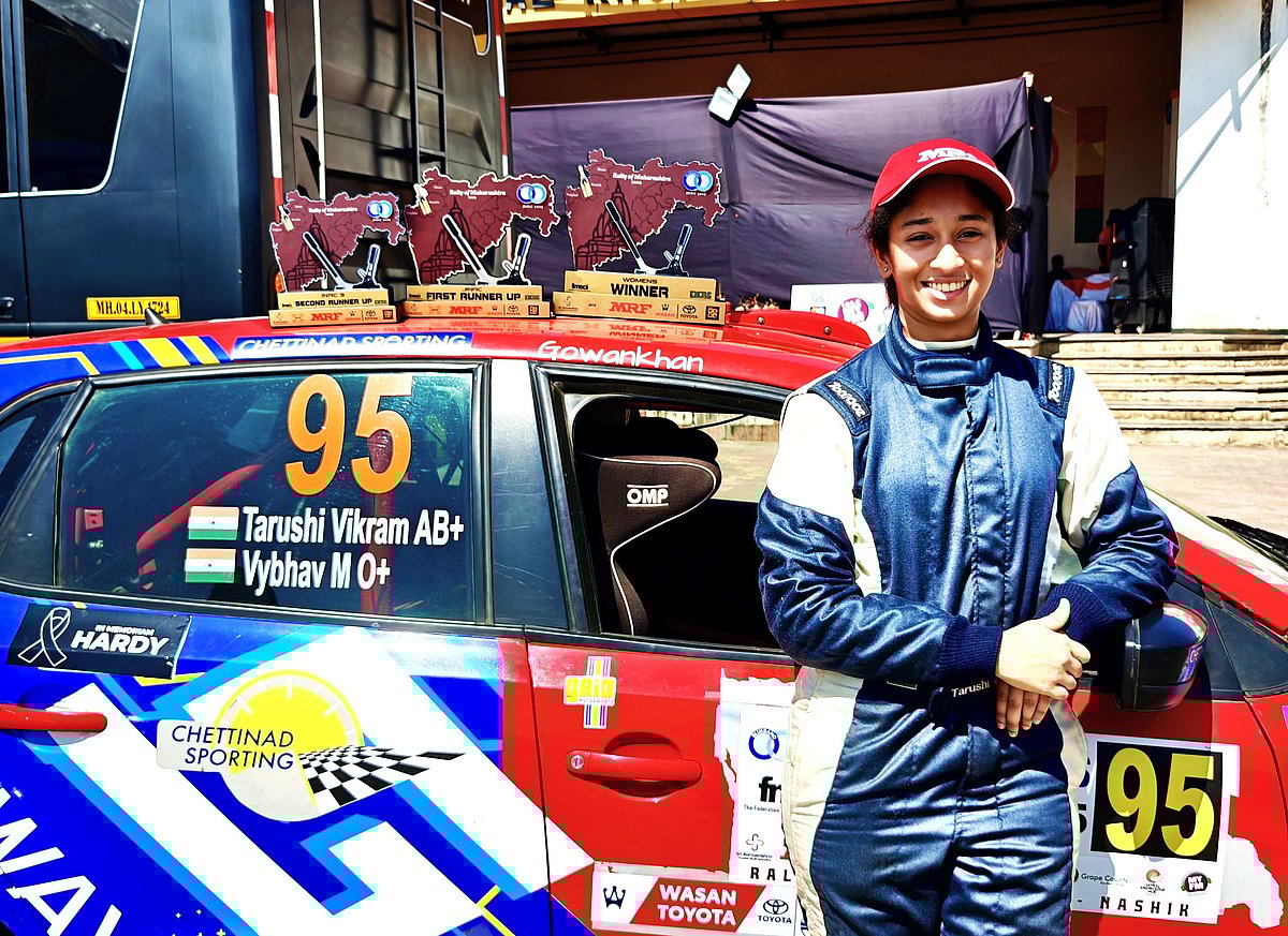 Tarushi Vikram of Chikkamagaluru who won her maiden National title in Ladies Class on Sunday.