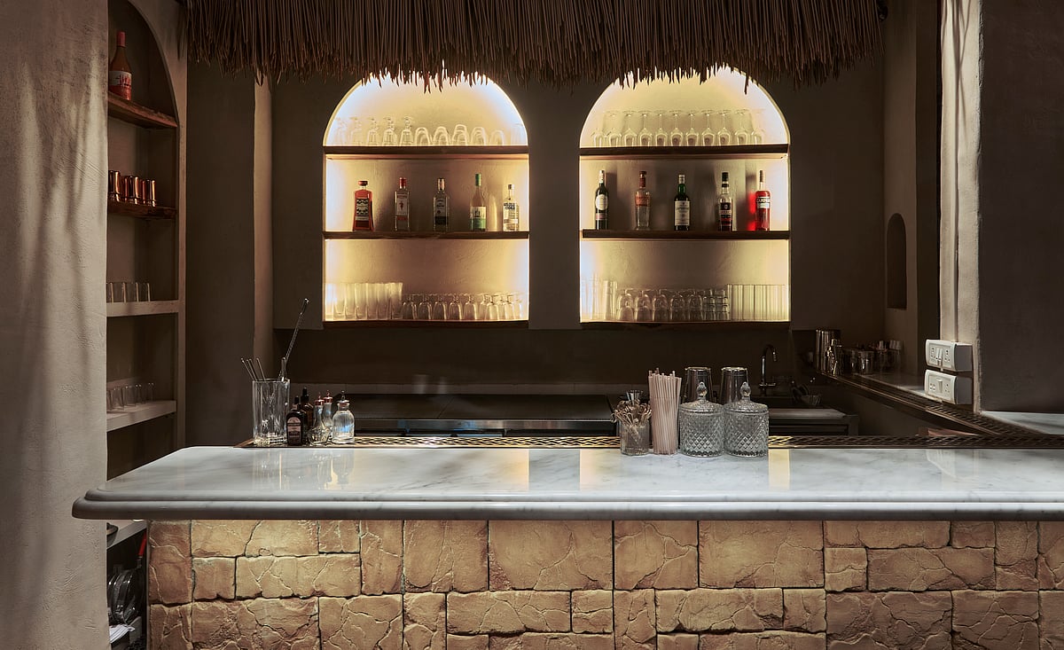 The bar at Call Me Sofia