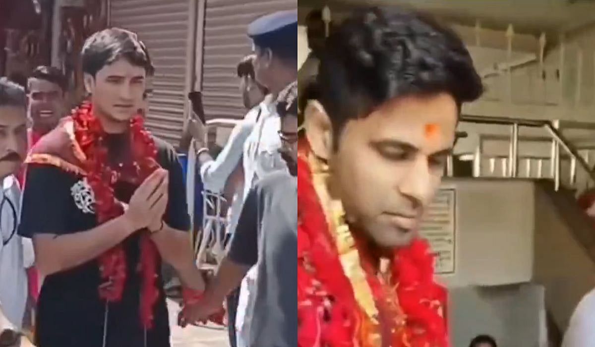 VIDEO: Abhishek Sharma, Suryakumar Yadav Seek Blessings At Kalighat Temple Ahead Of IND VS WI T20 WC26 Clash 
