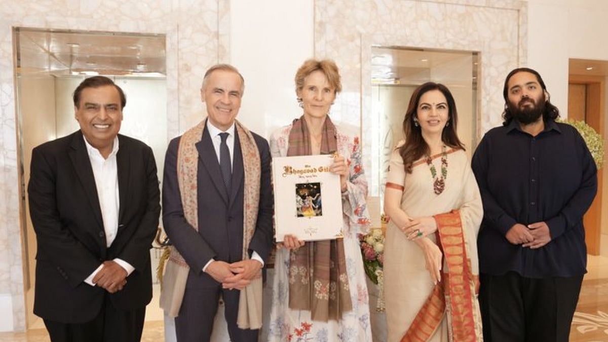 Mukesh, Nita Ambani Host Canadian PM Mark Carney At Antilia In Mumbai During His First Official India Visit 