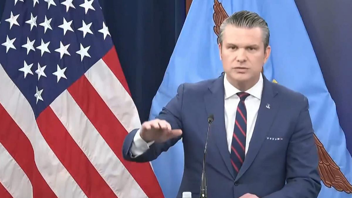 US–Iran–Israel War: ‘Enemy Is Unmasked,’ Says US Secretary Of War Pete Hegseth At Pentagon Briefing 