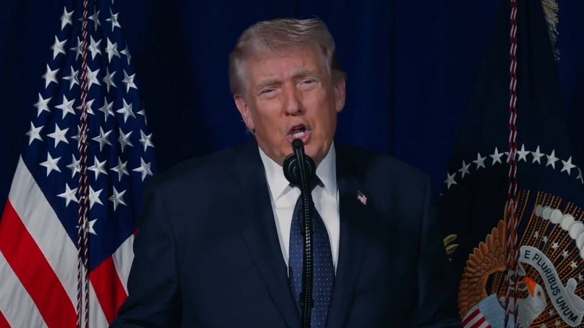 'Continue At Full Force Until Objectives Achieved': US President Donald Trump On Operation Epic Fury Against Iran | VIDEO 