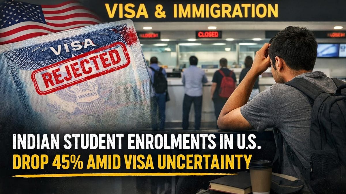 Indian MBA Enrolments In US Plunge 45% In 2025 Amid Visa, Cost, & Career Uncertainty 