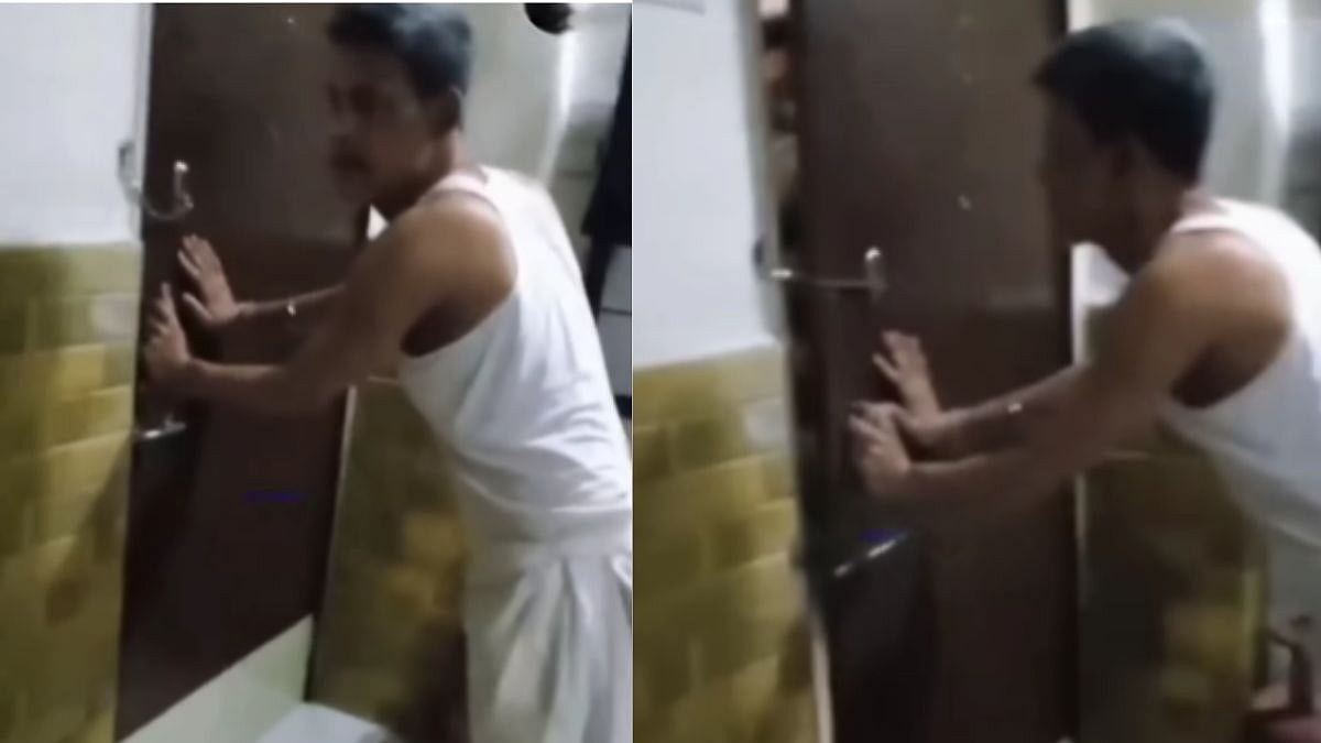 'Bahar Aa, Teri...': Thane Viral Video Shows Miscreants Forcing Entry Into Residential House In Wagle Estate At Midnight | WATCH 