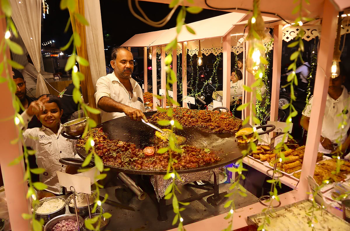 The fast is broken in the evening with a meal called Iftar