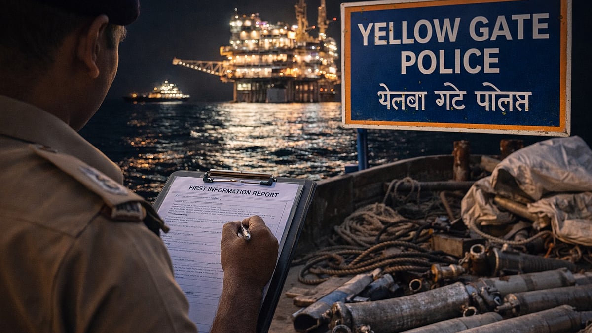 Yellow Gate Police Register FIR After Thefts At ONGC's Offshore Installations In Arabian Sea 