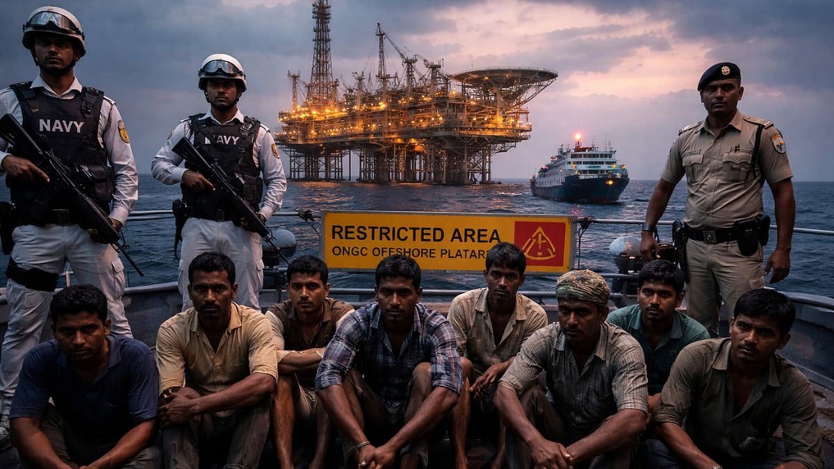Mumbai Crime: Yellow Gate Police Book 9 Fishermen For Trespassing Into ONGC Restricted Offshore Security Zone 