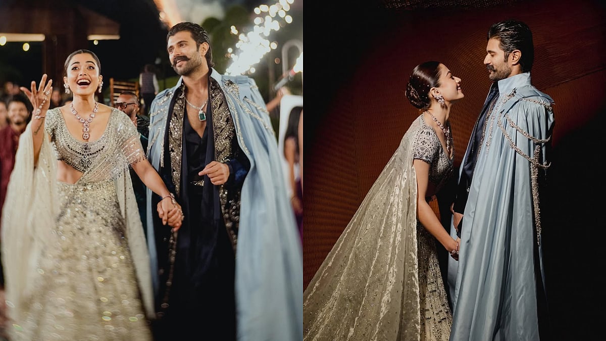 Rashmika Mandanna-Vijay Deverakonda Wedding: Virosh Turn Modern Day Prince & Princess For Their Dreamy Sangeet Ceremony 