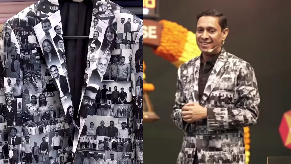 Viral: Mumbai MD Rings NSE Bell Wearing Jacket Printed With 600 Employees’ Faces; Wins Hearts Online 