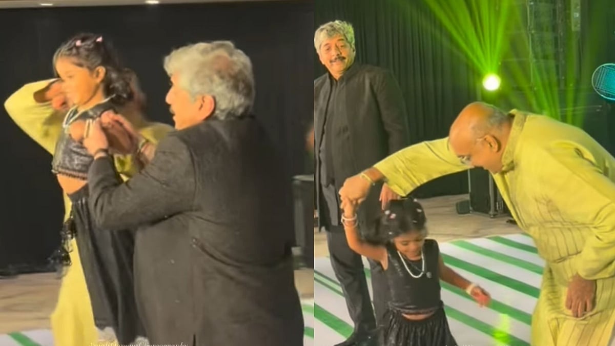 'I Pay My Internet Bills For This Content': Little Girl Dances To 'Shaky' With Both Nana & Dada At Sangeet Ceremony; Viral Video Steals Hearts Online 