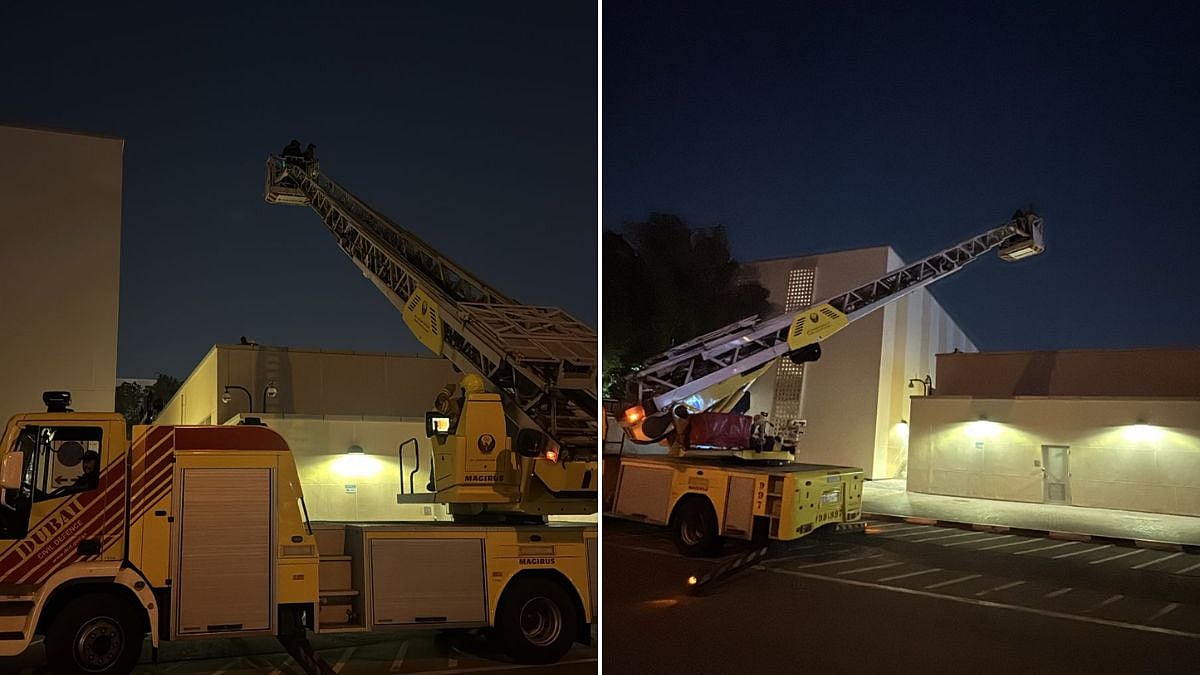 VIDEO: Fire Extinguished After Suspected Drone Strike Near US Consulate In Dubai; No Casualties Reported 