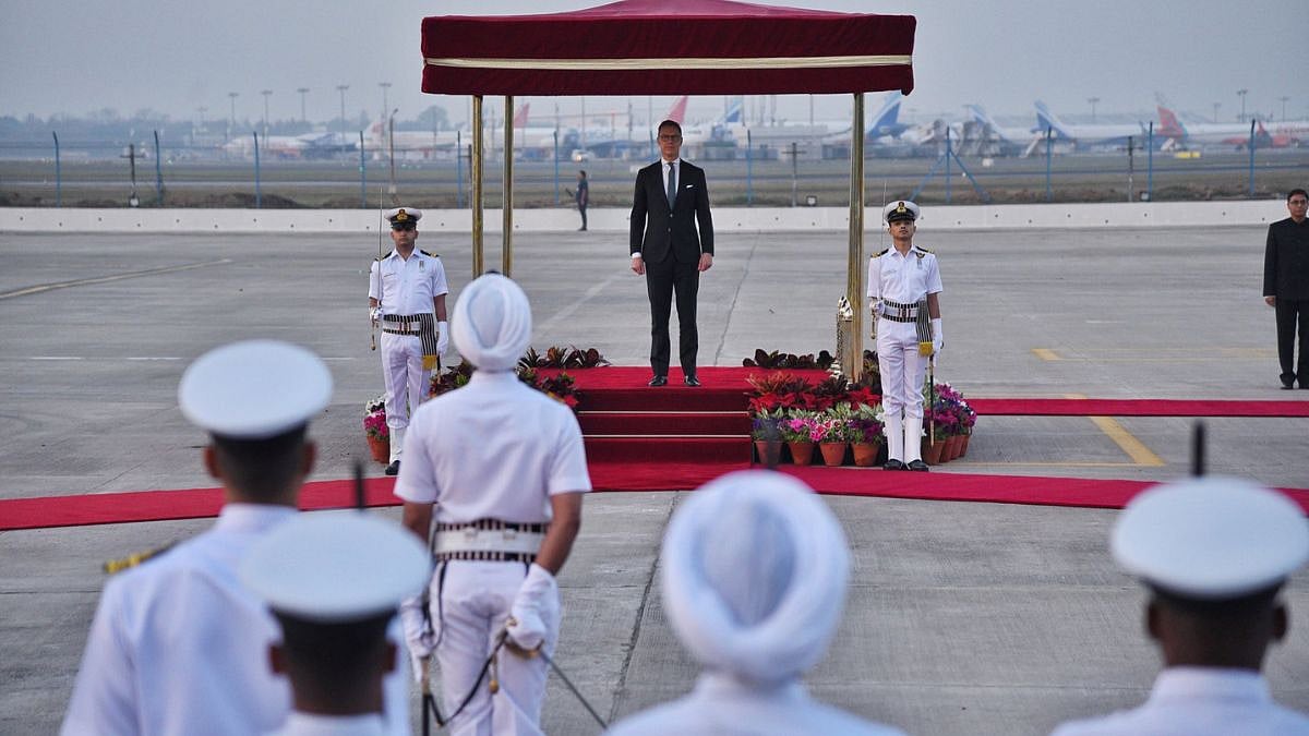 New Delhi: Finnish President Alexander Stubb Begins 3-Day State Visit To India, Receives Ceremonial Welcome 