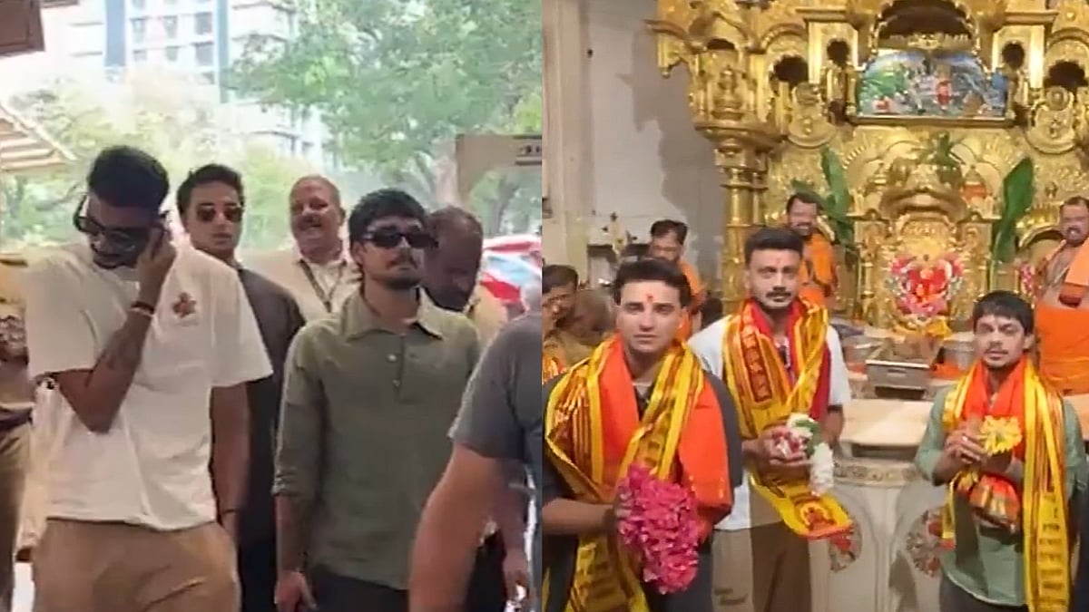 Ishan Kishan, Abhishek Sharma & Axar Patel Seek Blessings At Siddhivinayak Temple In Mumbai Ahead Of T20 WC Semi-Final Match vs England; Video 