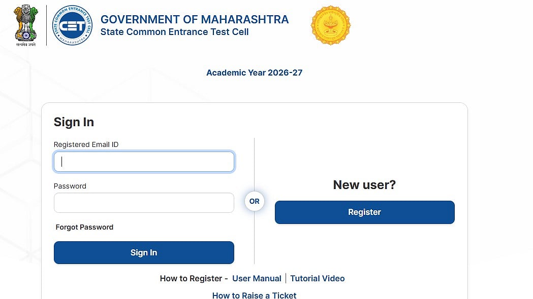 MHT CET 2026 Application Correction Window Begins Today On cetcell.mahacet.org; Candidates Can Modify Form Till March 7 