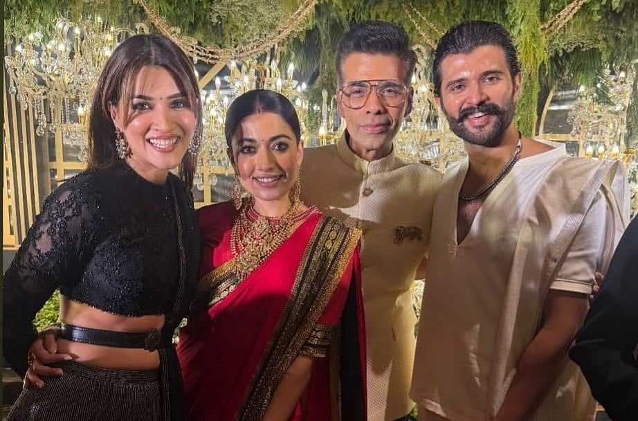 Rashmika Mandanna-Vijay Deverakonda Wedding Reception: Kriti Sanon, Karan Johar & Others Dazzle At Virosh Grand Hyderabad Celebration 
