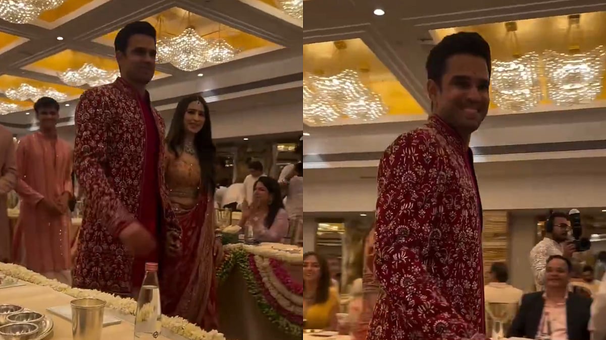 'Bat Dakhav, Bat Dakhav': Friends Tease Shy Arjun Tendulkar At His Wedding, Groom Finally Breaks Into A Smile; Watch VIDEO