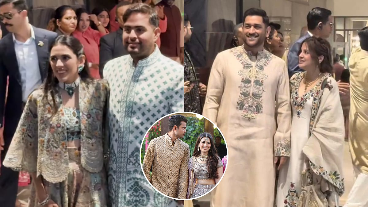 MS Dhoni-Sakshi, Akash-Shloka Ambani & Amitabh & Jaya Bachchan: Best Dressed Couples At Arjun Tendulkar-Saaniya Chandhok's Wedding 