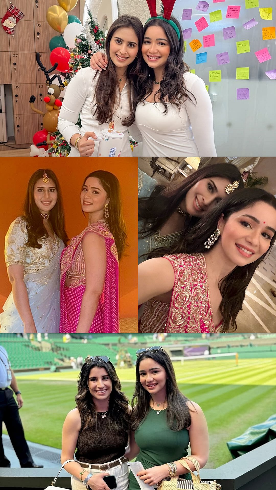 Dulhe Ki Behen Sara Tendulkar With Her Bhabhi Saaniya Chandhok Whom She Lovingly Calls Her 'Plus One Forever' | In Pics 